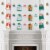 Big Dot of Happiness Colorful Christmas Sweaters Holiday Clothespin Garland Banner 44 Pc Perspective: top