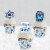 Big Dot of Happiness Hanukkah Menorah Holiday Party Cupcake Wrappers & Treat Picks Kit 24 Ct Perspective: top