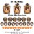 Big Dot of Happiness Gone Hunting Birthday Party Decor Terrific Table Centerpiece Kit 30 Ct Perspective: top