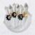Big Dot of Happiness Hello New Year 2023 NYE Party Paper Napkin Holder - Napkin Rings 24 Ct Perspective: top