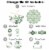 Big Dot of Happiness Boho Botanical Party Charger & Decor Chargerific Kit Setting for 8 Perspective: top