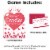 Big Dot of Happiness Happy Galentine's Day - How Many Candies Valentine's Candy Guessing Game Perspective: top