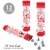 Big Dot of Happiness Happy Valentine’s Day No Snap Hearts Favors DIY Cracker Boxes 12 Ct Perspective: top