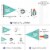 Big Dot of Happiness Medical School Grad Triangle Doctor Pennant Flag Centerpieces 20 Pc Perspective: top