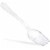 24 Pack Plastic Serving Utensils Set disposable Spoons Forks Tongs Caterware Perspective: top