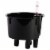Self Watering Planter with Water Level Indicator (White, 7 in, 4 Pack) Perspective: top
