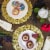 Gold Round Medallion Paper Lace Doilies (12 in, 60 Pack) Perspective: top