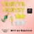 30th Birthday Party Balloons, Thirty &Thirsty Dirty 30 Decorations (Gold, 22 Pieces) Perspective: top