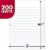 Mead® Wide Ruled Notebook Filler Paper Perspective: top