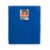 C-Line® Two-Pocket Heavyweight Poly Portfolio Folder with Prongs, Blue, 10 Per Pack, 2 Packs Perspective: top