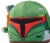 Mattel Star Wars Cuutopia Boba Fett Plush Toy Perspective: top