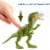 Jurassic World Masiakasaurus Dinosaur Action Figure with Single Strike Feature Perspective: top
