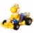 Mattel® Hot Wheels® Mario Kart™ 4 Pack Mario Donkey Diddy Yoshi Set Perspective: top
