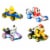 Hot Wheels® Mario Kart™ 4 Pack Bowser Set Perspective: top