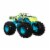 Hot Wheels Monster Trucks Torque Terror - 1:24 Scale Oversized [Green/Turquoise] Perspective: top