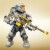 Mega Construx™ Halo® Spartan Linda-058 Building Set Perspective: top