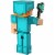 Mattel Minecraft 3.25 Action Figure, Alex in Diamond Armor Perspective: top