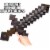 Minecraft Toys Deluxe Netherite Sword w/ Lights & Sounds, Minecraft-Game Role-play Accessory Perspective: top