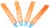Hot Wheels® Track Builder Unlimited™ Straight Track Pack Perspective: top