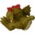 Mattel JURASSIC WORLD UNCAGED™ WILD POP UPS Dilophosaurus Perspective: top
