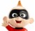 Mattel Disney Pixar The Incredibles Minis Figurines Perspective: top