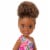 Mattel Barbie® Black Hair Chelsea Floral Doll Perspective: top