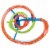Mattel Hot Wheels Action Spiral Speed Crash™ Track Set Perspective: top