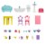 Mattel Barbie® Chelsea™ Playhouse Playset Perspective: top