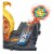 Mattel HKX44 Hot Wheels City Speedy Pizza Pick-Up Track Set Perspective: top