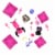 Mattel Monster High™ Skulltimate Secrets™ Neon Frights™ Draculaura™ Doll Perspective: top