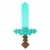 Mattel MINECRAFT Enchanted Diamond Sword Perspective: top