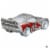 Disney Pixar Cars 1:55 Scale Die-cast Disney 100 Metal Lightning McQueen Perspective: top