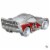 Disney Pixar Cars 1:55 Scale Die-cast Disney 100 Metal Lightning McQueen Perspective: top