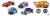 Mattel® Hot Wheels® Pull-Back Speedsters - Assorted Perspective: top