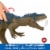 Mattel® Jurassic World Ruthless Rampage Allossaurus Perspective: top