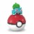 MEGA™ Pokemon™ Poke Ball Building Set - Bulbasaur Perspective: top