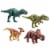 Mattel Jurassic World Wild Roar Ceratosaurus Dinosaur Figure Perspective: top