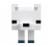 Mattel Minecraft Arctic Fox Action Figure Perspective: top