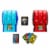 Mattel® Rock 'Em Sock 'Em Robots Fight Cards™ Perspective: top