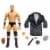 Mattel WWE Elite Collection Ridge Holland Figure Perspective: top