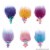 Mattel® DreamWorks Trolls™ Pom Pom Keychain Mini Doll - Satin Perspective: top