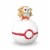 MEGA™ Pokemon™ Rowlet With Premier Ball Building Set Perspective: top