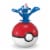 MEGA™ Pokemon™ Popplio With Poke Ball Building Set Perspective: top
