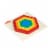 Fisher Price® Wooden Mini Rainbow Puzzle Perspective: top