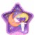 Mattel POLLY POCKET FAIRY MEADOW Ring and Case Perspective: top
