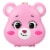 Mattel® Polly Pocket™ Care Bears Compact Perspective: top