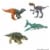 Mattel® Jurassic World Rebirth Frenzy Pack™ Proceratosaurus Perspective: top