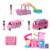 Mattel Mini Barbie Land Doll & Accessories Perspective: top