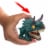 Mattel Jurassic World Mighty Little Biters™ Spinosaurus Perspective: top
