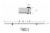 Linen Avenue End Cap Single Window Curtain Rod Set, 66 to 120-Inch, Matte Black Perspective: top